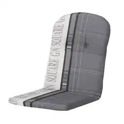 Van Cranenbroek Madison garden grey kuipkussen hoog 45 x 96 cm aanbieding