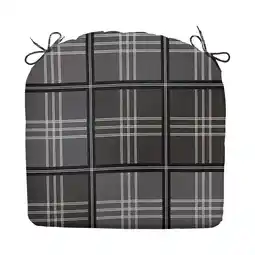 Van Cranenbroek Patchy grey zitkussen 46 x 48 cm aanbieding