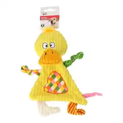 Van Cranenbroek Hondenspeelgoed eend geel 22,5 x 29 cm aanbieding
