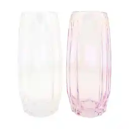Van Cranenbroek Vaas luster glas 12 x 12 x 28 cm aanbieding