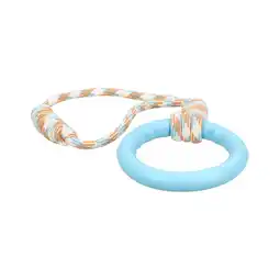 Van Cranenbroek Hondenspeelgoed apporteerring en lus drijf 55 cm Friendly Pet aanbieding