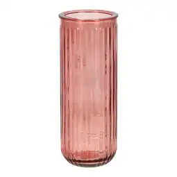 Van Cranenbroek Vaas glas terra 28 cm aanbieding