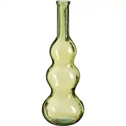 Van Cranenbroek Vaas Benito recycled groen 75 x 26 cm aanbieding