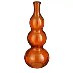 Van Cranenbroek Vaas Benito recycled oranje 45 x 17 cm aanbieding