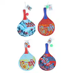 Van Cranenbroek Beachball set hout 3-delig assorti aanbieding