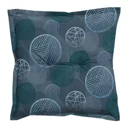 Van Cranenbroek Circle Blue hocker 50 x 50 aanbieding
