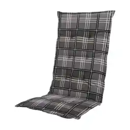 Van Cranenbroek Patchy grey hoge rugkussen 123 x 50 cm aanbieding