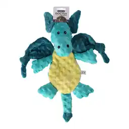 Van Cranenbroek Hondenspeelgoed pluche draak 40 cm aanbieding