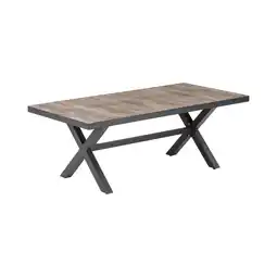 Van Cranenbroek Tafel Osteria 205 x 101 cm antraciet aanbieding