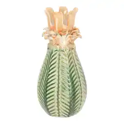 Van Cranenbroek Vaas keramiek groen 16 x 34 cm nc aanbieding