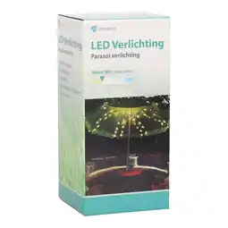 Van Cranenbroek Parasol verlichting 120LED warm/wit aanbieding