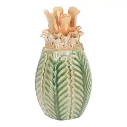 Van Cranenbroek Vaas keramiek groen 15 x 28 cm nc aanbieding