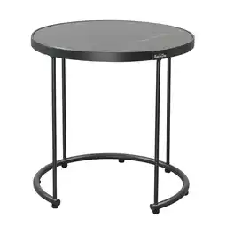 Van Cranenbroek Bijzettafel Nemi 35 cm antraciet aanbieding