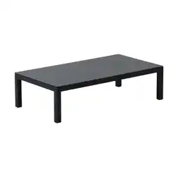 Van Cranenbroek Tafel Brozzi Laag 140 x 75 cm zwart aanbieding