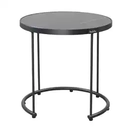 Van Cranenbroek Bijzettafel Nemi 45 cm antraciet aanbieding