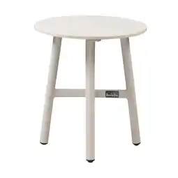 Van Cranenbroek Bijzettafel Borno 40 cm creme aanbieding