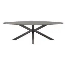 Van Cranenbroek Tafel Fardella HPL 240 x 107 cm antra aanbieding