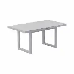 Van Cranenbroek Tafel Brozzi hoog 140 x 75 cm milky grey aanbieding