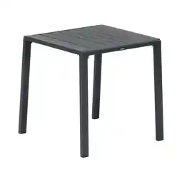 Van Cranenbroek Tafel Bocco antraciet 70 x 70 cm aanbieding