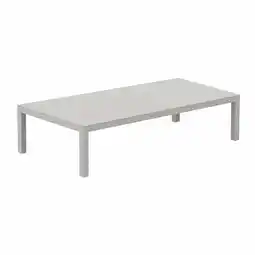 Van Cranenbroek Tafel Brozzi laag 140 x 75 cm milky grey aanbieding