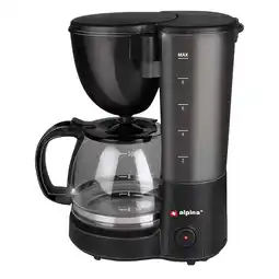 Van Cranenbroek Koffiezetapparaat zwart 1,25L 750W aanbieding