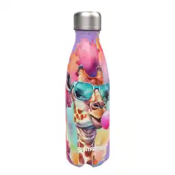 Van Cranenbroek Drinkfles RVS giraffe aanbieding