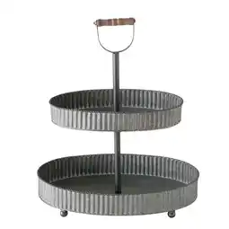 Van Cranenbroek Etagere Dalia zink 50 cm aanbieding
