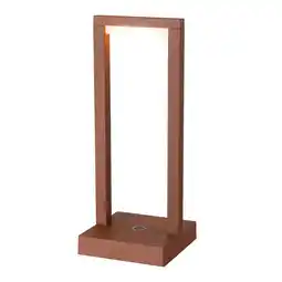 Van Cranenbroek Tafellamp Fiorana LED oplaadbaar bruin aanbieding