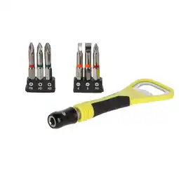 Van Cranenbroek Flesopener met schroevendraaier en bits aanbieding