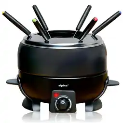 Van Cranenbroek Fondueset 2,3 L 800W Alpina aanbieding