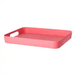 Van Cranenbroek Tray bamboe 41 x 31 cm rose aanbieding