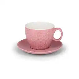 Van Cranenbroek Kop en schotelset cappuccino 8-delig assorti Alpina aanbieding