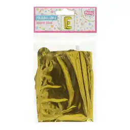 Van Cranenbroek Folieballon 35 cm letter E goud aanbieding