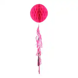 Van Cranenbroek Honeycomb + tassel 80 cm fuchsia aanbieding