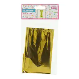 Van Cranenbroek Folieballon 35 cm letter I goud aanbieding