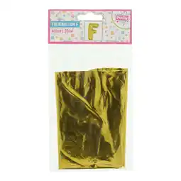 Van Cranenbroek Folieballon 35 cm letter F goud aanbieding