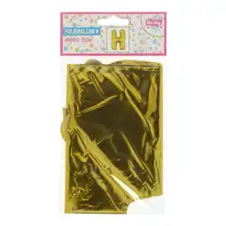 Van Cranenbroek Folieballon 35 cm letter H goud aanbieding