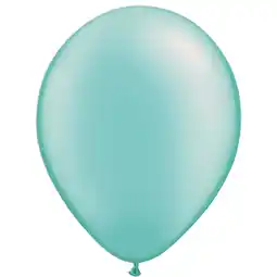 Van Cranenbroek Ballon 30 cm turquoise 10 stuks aanbieding
