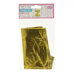 Van Cranenbroek Folieballon 35 cm letter Z goud aanbieding