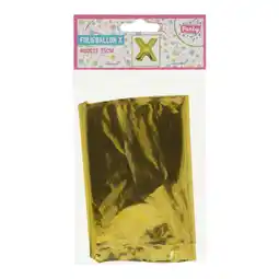 Van Cranenbroek Folieballon 35 cm letter X goud aanbieding