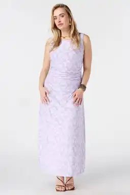 Wehkamp MS Mode maxi jurk lila aanbieding