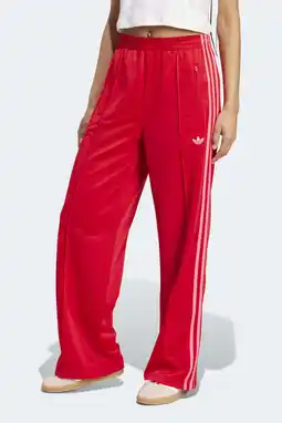 Wehkamp adidas Originals Firebird trainingsbroek Loose rood aanbieding