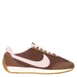 Wehkamp Nike Pacific suede sneakers bruin/lichtroze aanbieding