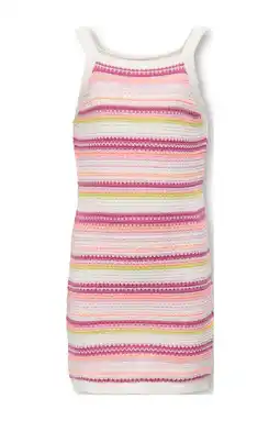 Wehkamp KIDS ONLY GIRL jurk gebreid roze aanbieding