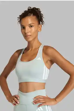 Wehkamp adidas Performance sport-bh medium support Optimé - mintgroen aanbieding