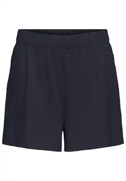 Wehkamp ONLY PLAY sportshort Onpseren Hw Rib Loose Shorts donkerblauw aanbieding