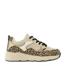 Wehkamp Graceland chunky sneakers beige/panter aanbieding