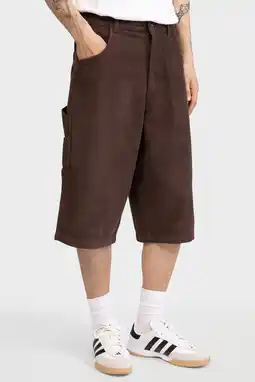 Wehkamp Redefined Rebel baggy bermuda short bruin aanbieding