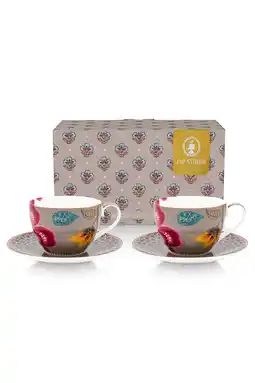 Wehkamp Pip Studio kop en schotel blooming Tales (set van 2) aanbieding