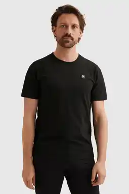 Wehkamp Vanguard regular T-shirt zwart aanbieding